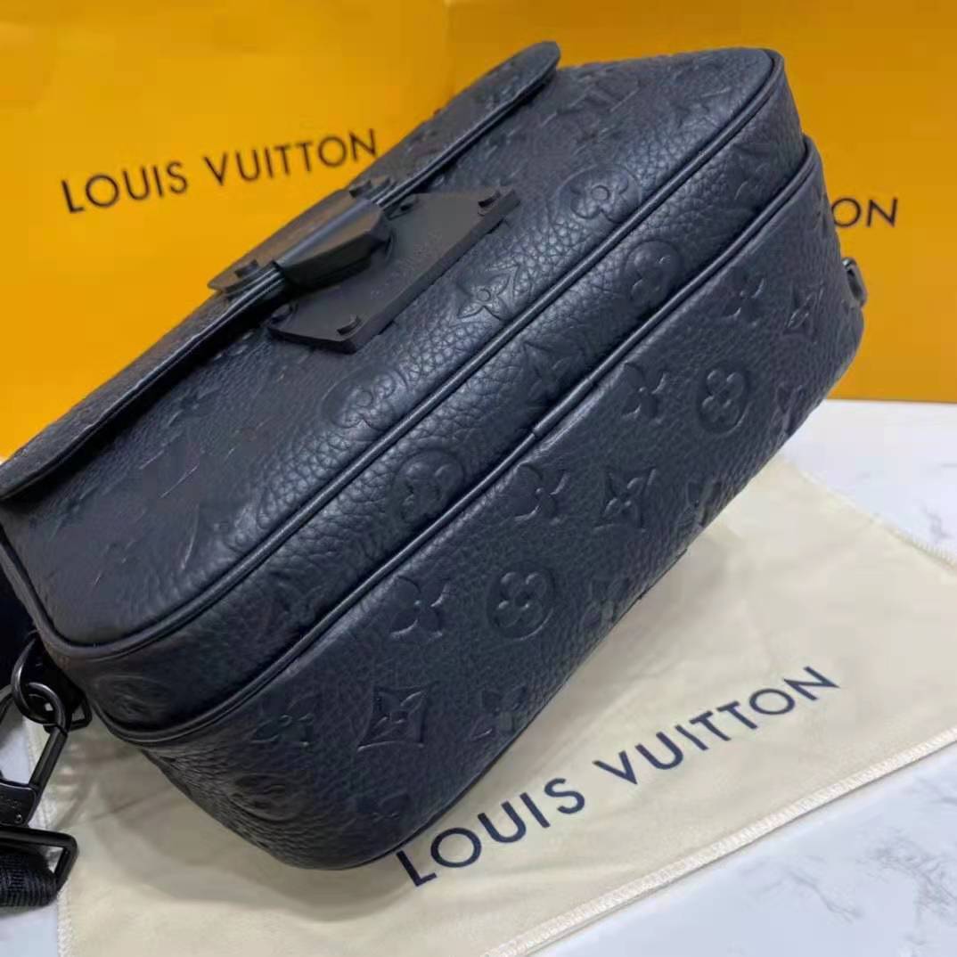 LV LV Men Alex Messenger BB Taiga Cowhide Leather in 2023