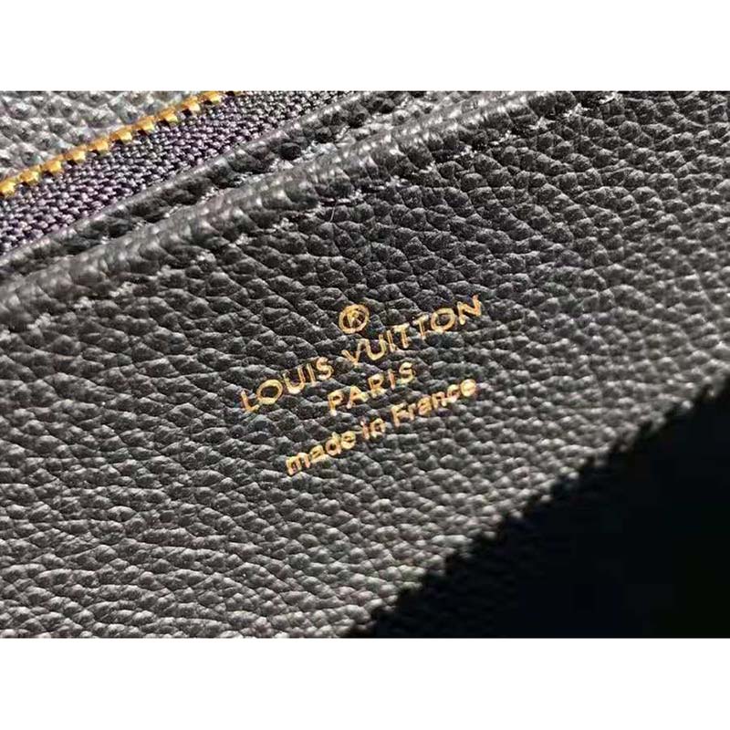 LV LV Unisex Zippy Wallet Two-Tone Monogram Empreinte Embossed Grained  Leather in 2023
