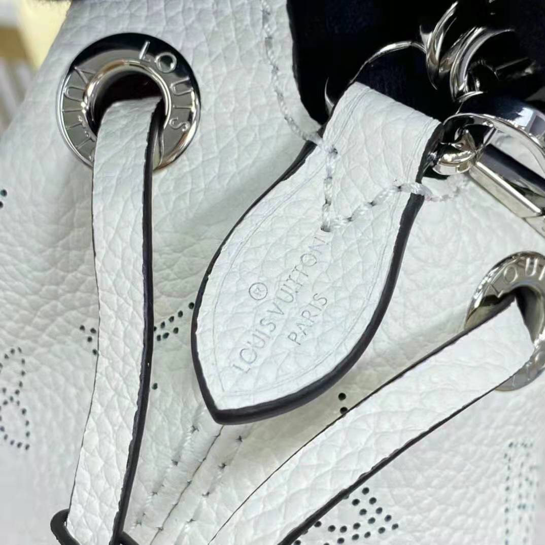 Louis Vuitton Bella Bag Gradient Pink Mahina Calf Leather Silver Color –  EliteLaza